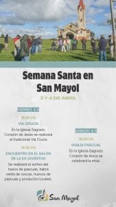 Semana Santa en Tres Arroyos: cronograma de actividades