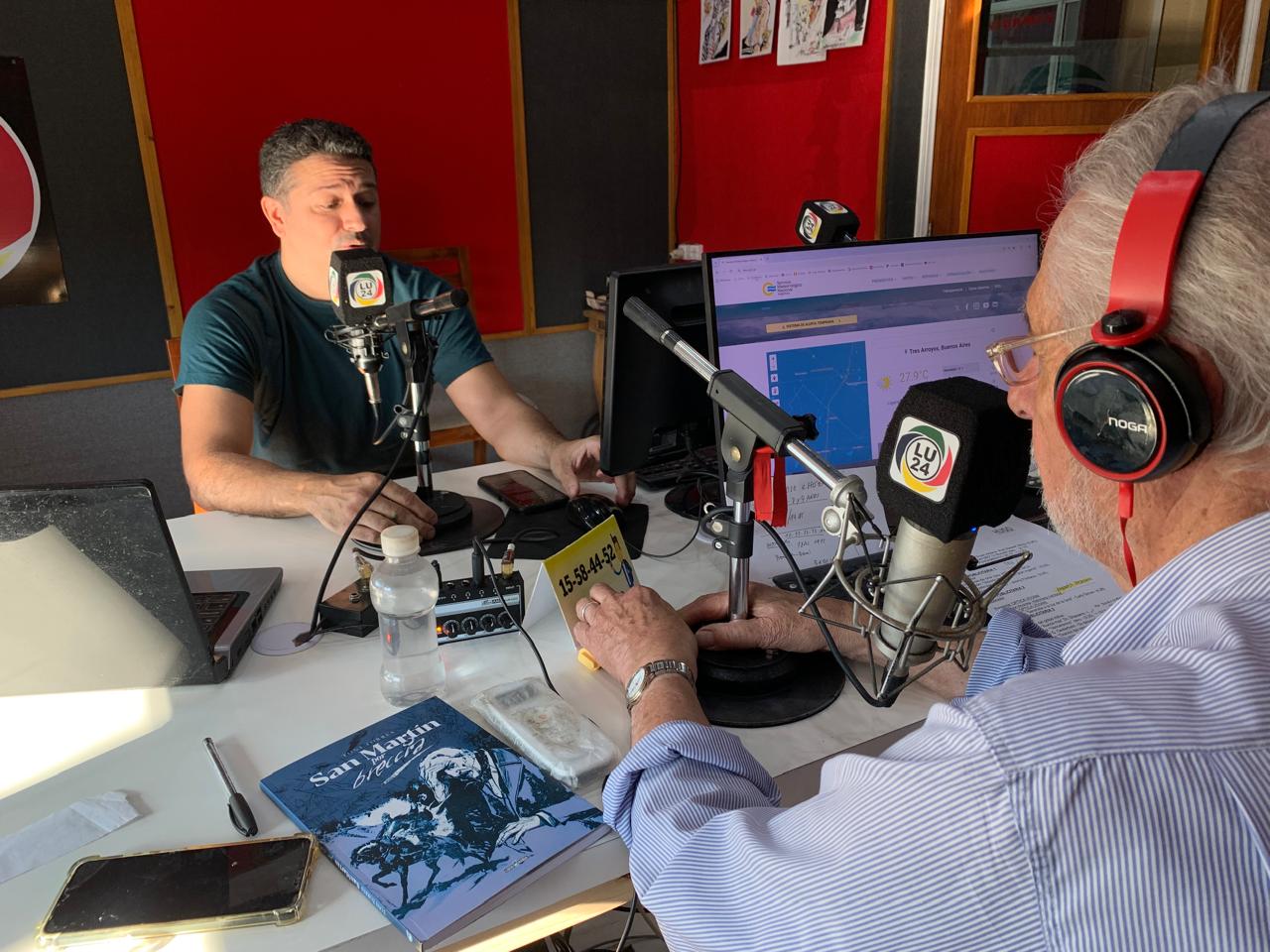 Andrés Ferran pasó por El Perseguidor