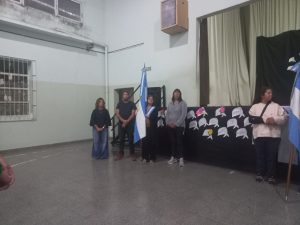 Acto por el Día de la Memoria en la modalidad Adultos Primaria
