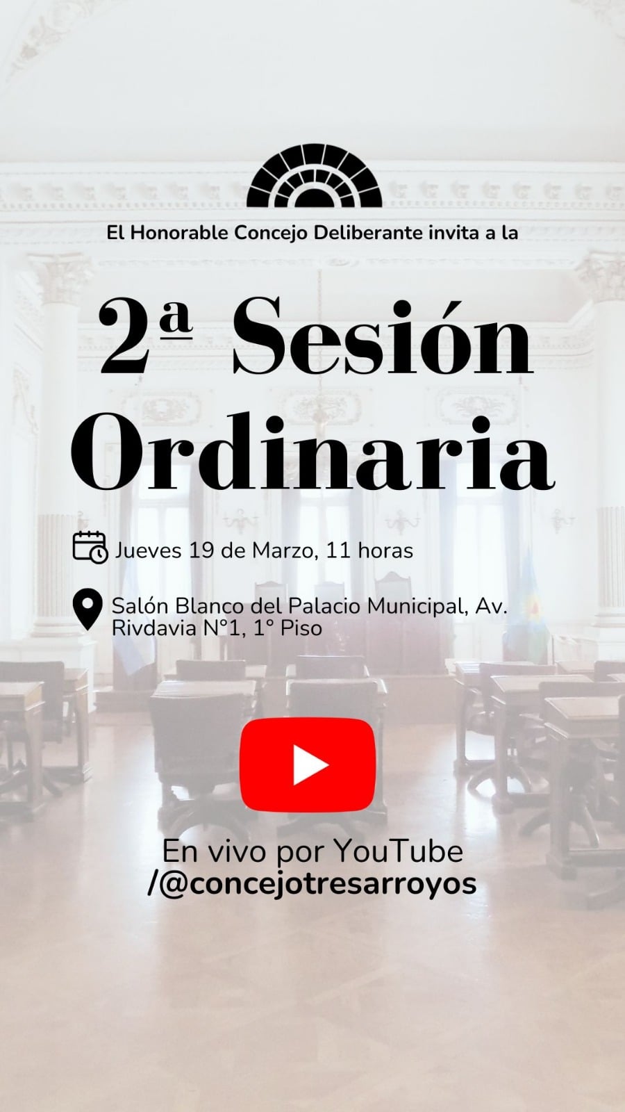 Sesiona el Concejo Deliberante