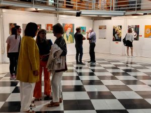 Mariana Fernunson inauguró “Mil veces buenas noches” en el Mulazzi