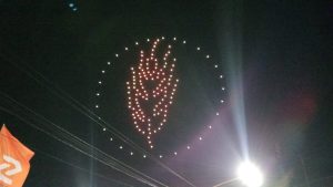 No faltó nada… los drones fueron un espectáculo aparte (videos)