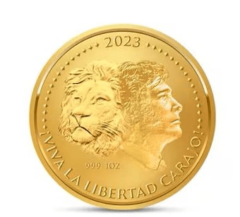 Milei y Novelli planeaban lanzar una moneda con la cara del Presidente