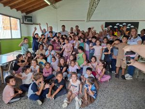 Garate: “Después de mucho trabajo, logramos resolver el transporte para la Escuela Agraria N°1”