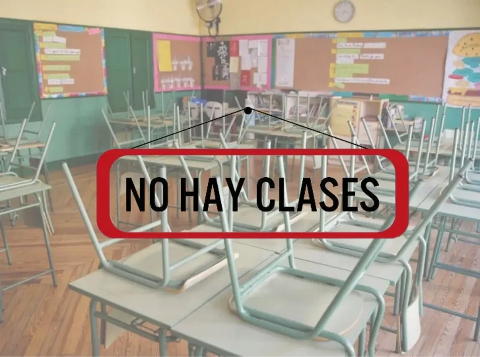 Suspenden clases en turno tarde y noche en Tres Arroyos