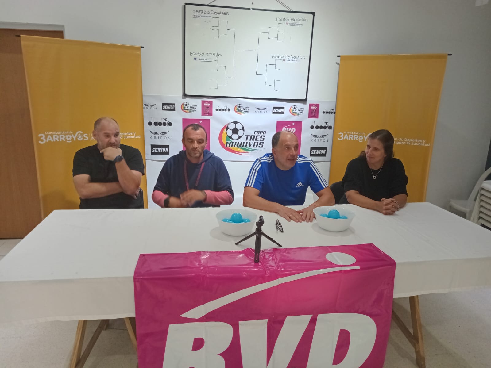 Se sorteó la Copa Ciudad de fútbol masculino