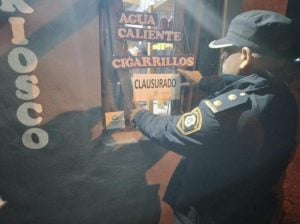 San Cayetano: secuestran moto y clausuran comercio
