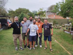 El Club Marea Roja se subió al podio en el Torneo Provincial de Pesca