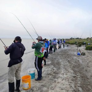 El Club Marea Roja se subió al podio en el Torneo Provincial de Pesca