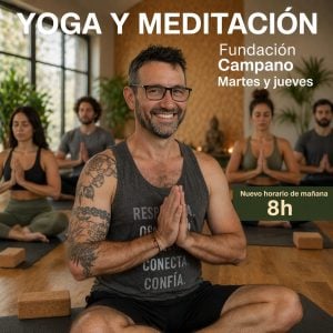 Nuevo horario para la propuesta de Yoga y Meditación en La Campano