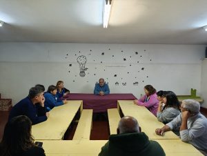 Charla educativa sobre La Guerra de Malvinas, Escuela Primaria para Adultos Nº 27