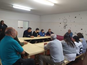 Charla educativa sobre La Guerra de Malvinas, Escuela Primaria para Adultos Nº 27
