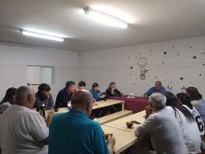 Charla educativa sobre La Guerra de Malvinas, Escuela Primaria para Adultos Nº 27