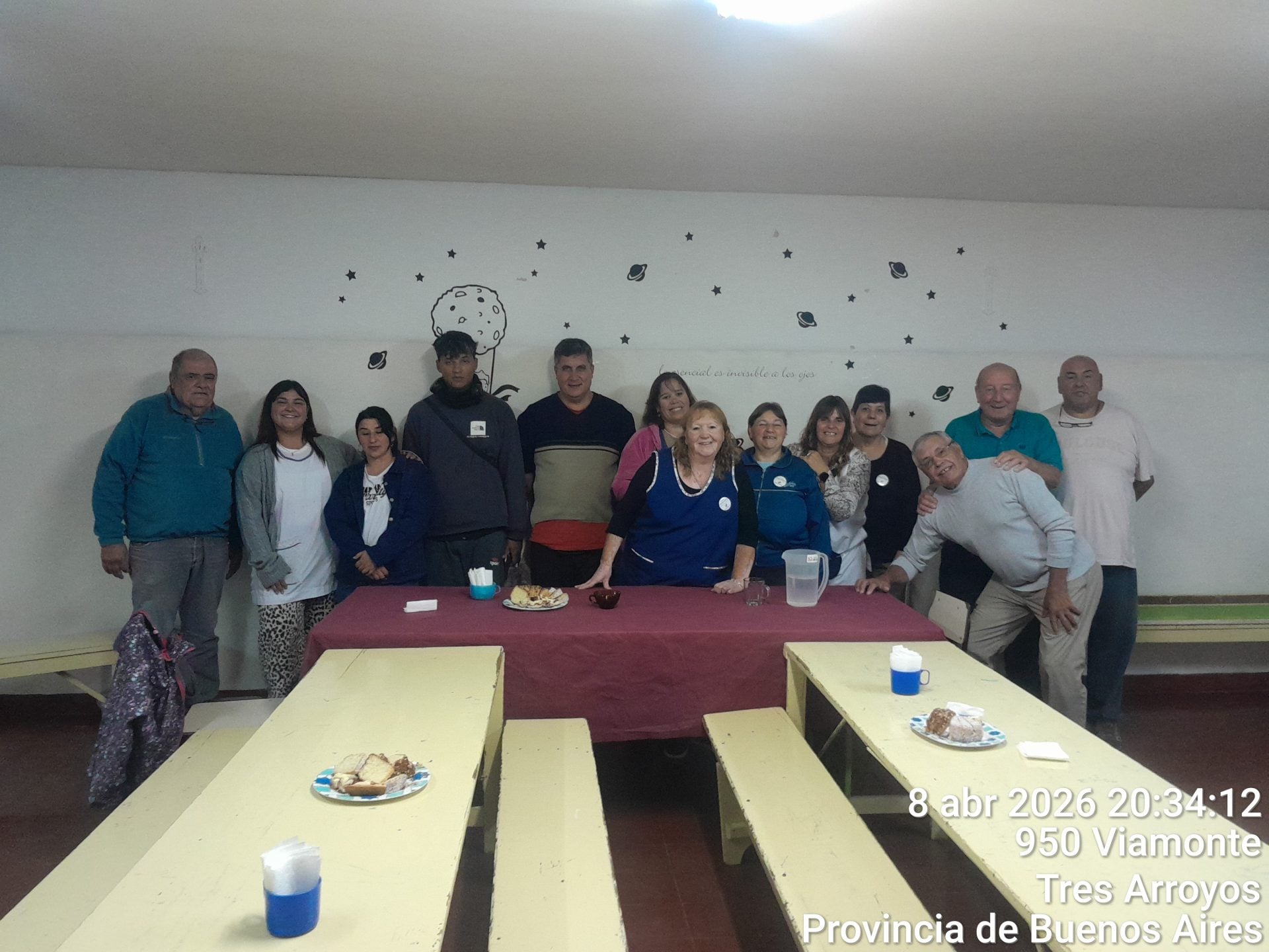 Charla educativa sobre La Guerra de Malvinas, Escuela Primaria para Adultos Nº 27