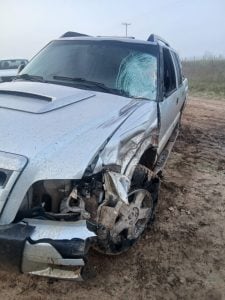 Suarez:  una camioneta atropelló ciclomotor y dejó dos víctimas fatales