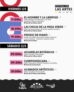 Se viene la 2ª edición del Festival de las Artes en Monte Hermoso