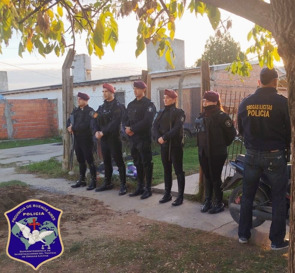 Secuestro de droga y dinero en Tres Arroyos