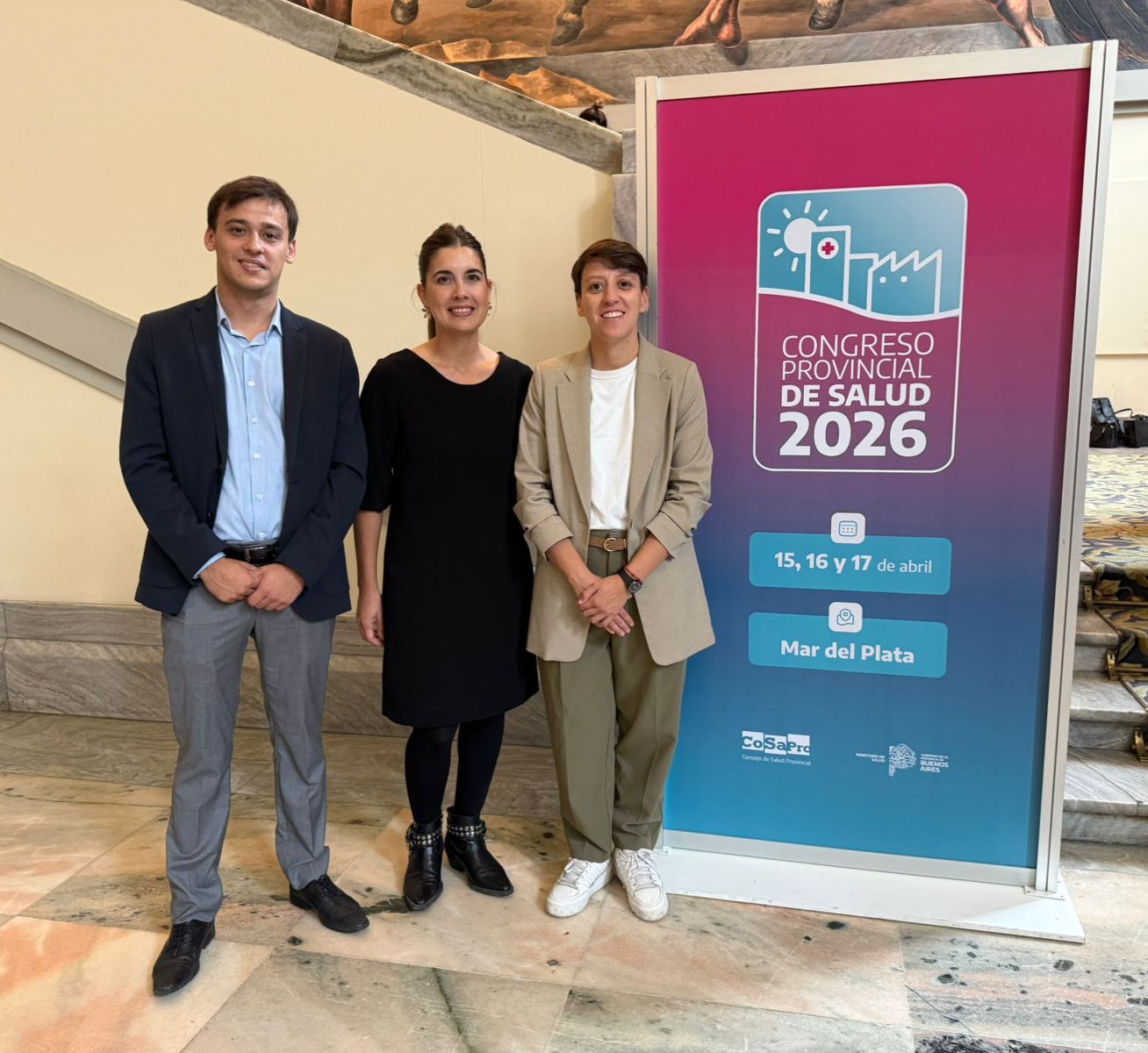 Chaves presente en el Congreso Provincial de Salud en Mar del Plata