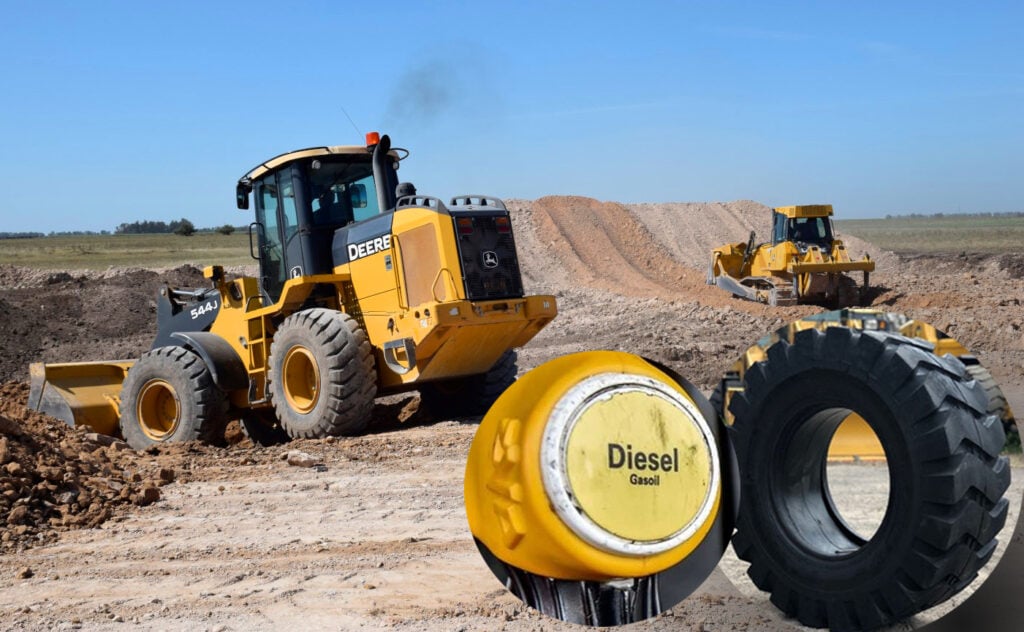 San Cayetano: Inversión en neumáticos y combustible para maquinarias