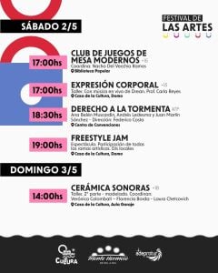 Se viene la 2ª edición del Festival de las Artes en Monte Hermoso