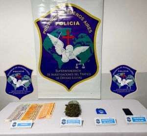 Secuestro de droga y dinero en Tres Arroyos