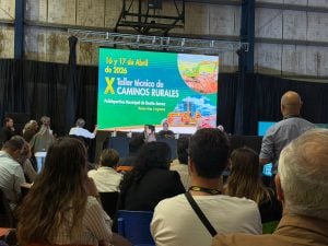 Chaves y Juárez juntos en el “X Taller Técnico de Caminos Rurales”
