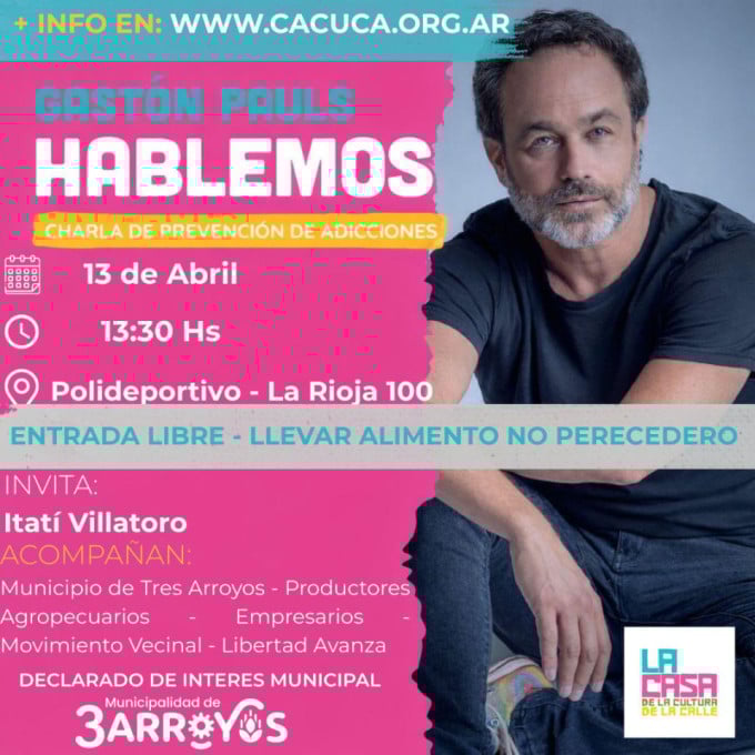 (Audio) Nueva charla sobre el Consumo Problemático