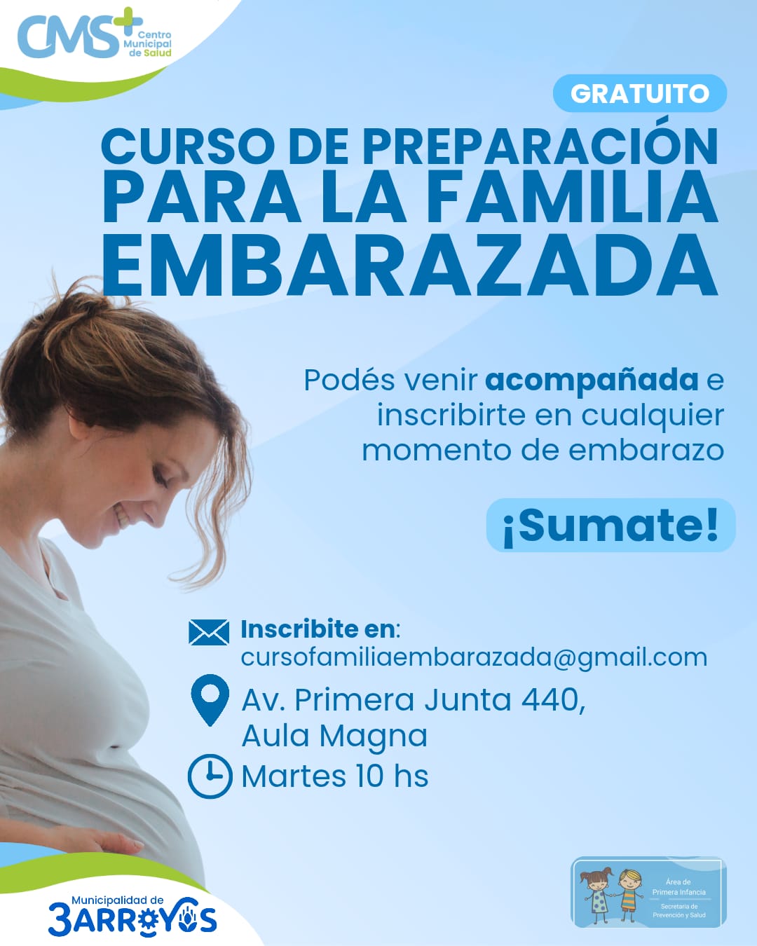 Comienza el curso de acompañamiento para la Familia embarazada: un espacio para futuras mamás