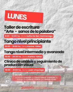 Abren las inscripciones para los talleres gratuitos del Centro Cultural La Estación