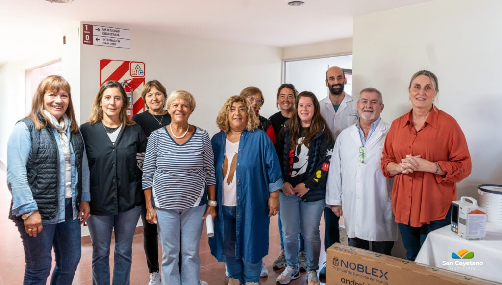 Nueva entrega de equipamiento para el Hospital de San Cayetano