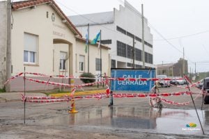 Plan de Bacheo en marcha en San Cayetano
