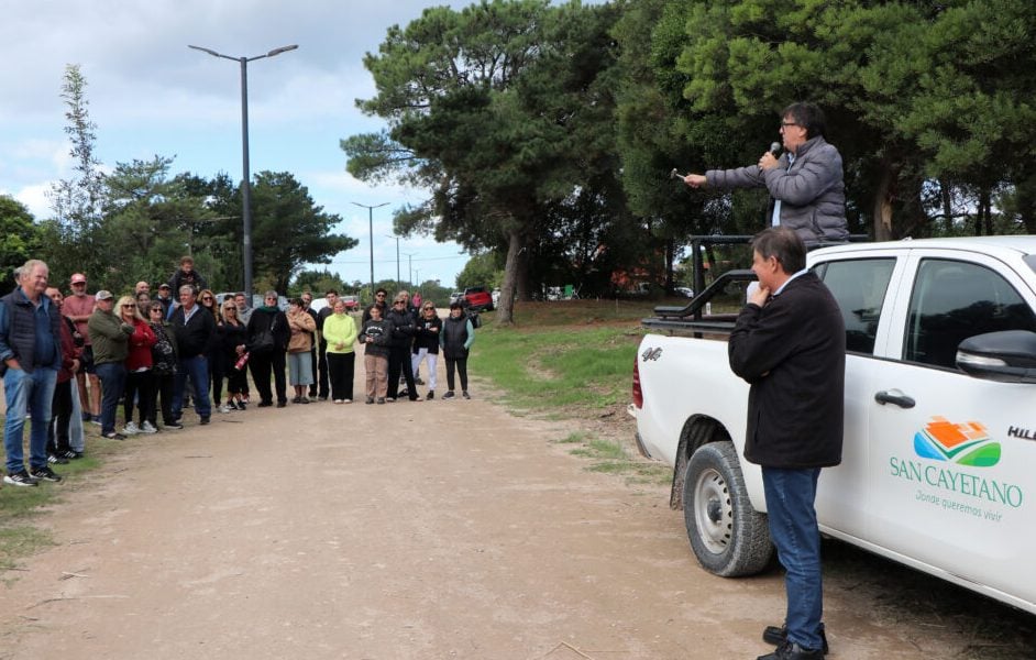 Se remataron lotes en el balneario San Cayetano