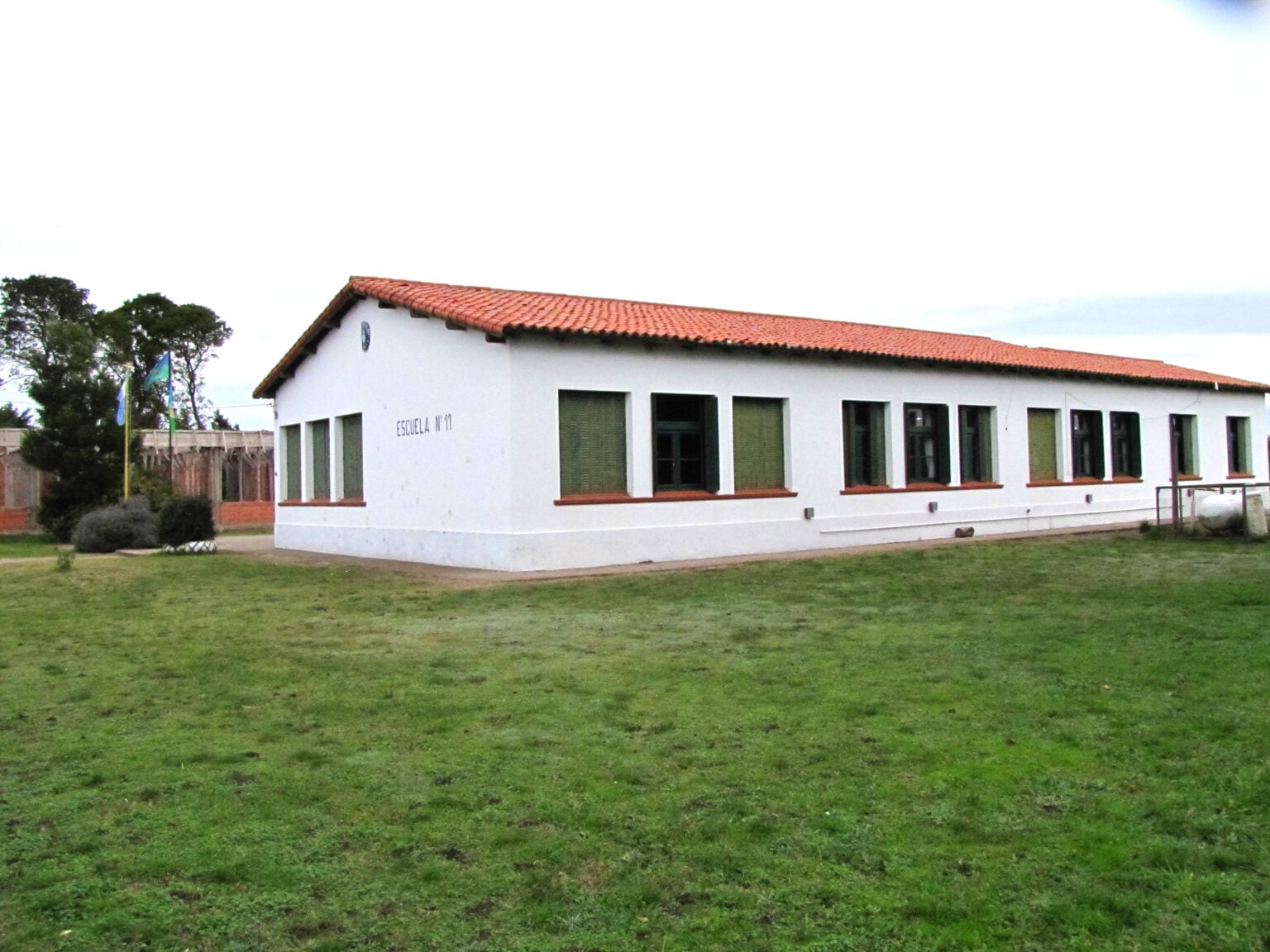 Trabajos en la Escuela 11 de Ochandio