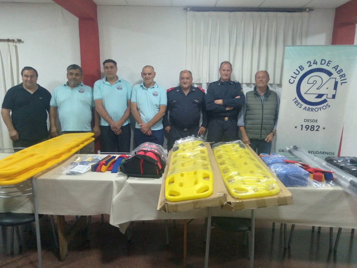 Nueva donación del Club 24 de abril por más de 2 millones