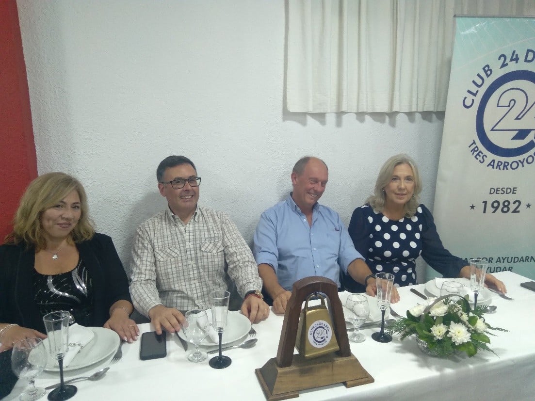 Luis Ceccarelli es el nuevo presidente del Club Tres Arroyos 24 de Abril