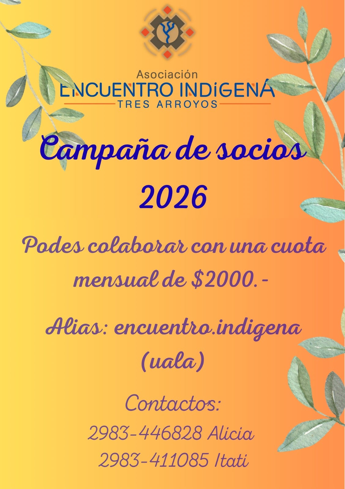 (audio) Encuentro Indígena lanzó su campaña de socios y proyecta su evento nacional