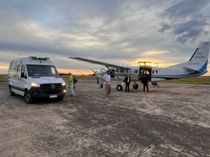 Vuelos de la vida:Trasladaron un paciente pediátrico a nosocomio de alta complejidad (videos)