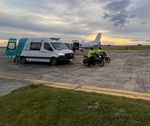 Vuelos de la vida:Trasladaron un paciente pediátrico a nosocomio de alta complejidad (videos)