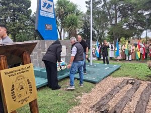 (audio – videos) Emotivo homenaje a los héroes de Malvinas a 44 años de la gesta