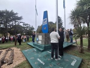 (audio – videos) Emotivo homenaje a los héroes de Malvinas a 44 años de la gesta