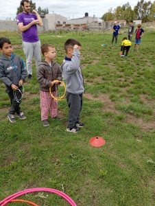 (audio) El comedor “Los Ángeles de Mónica” llevó la alegría de las Pascuas al barrio Santa Teresita