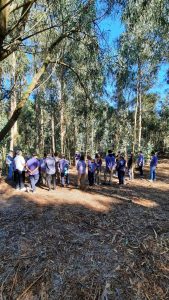 Claromecó: Estudiantes de la Secundaria Técnica 1 visitaron la Estación Forestal