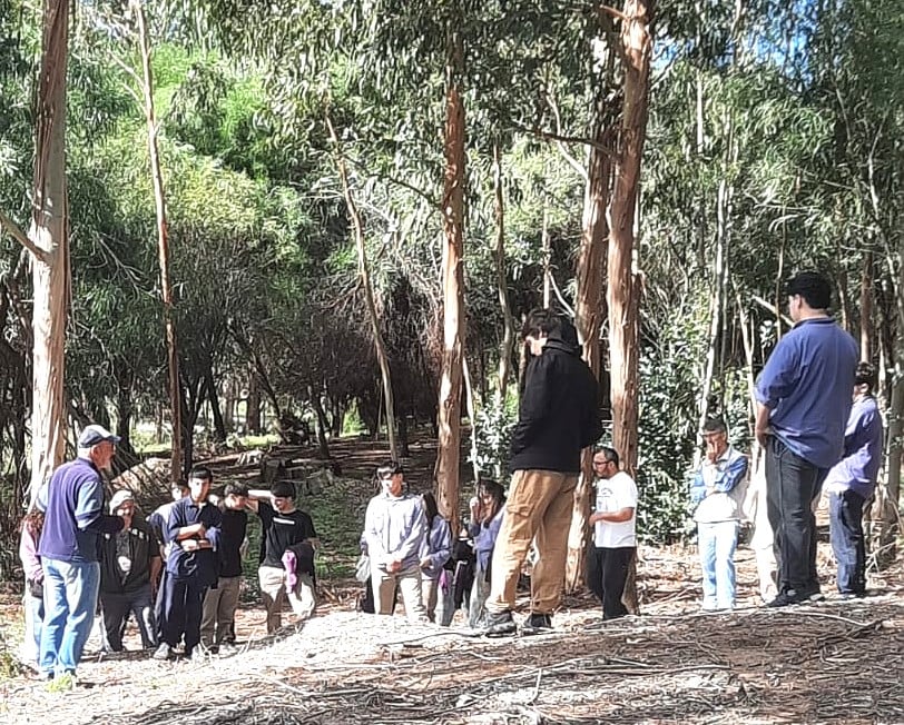 Claromecó: Estudiantes de la Secundaria Técnica 1 visitaron la Estación Forestal