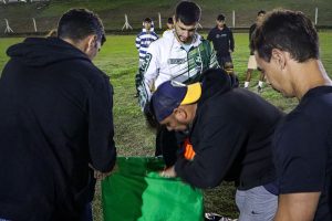 Entregaron kits deportivos a clubes de Monte Hermoso