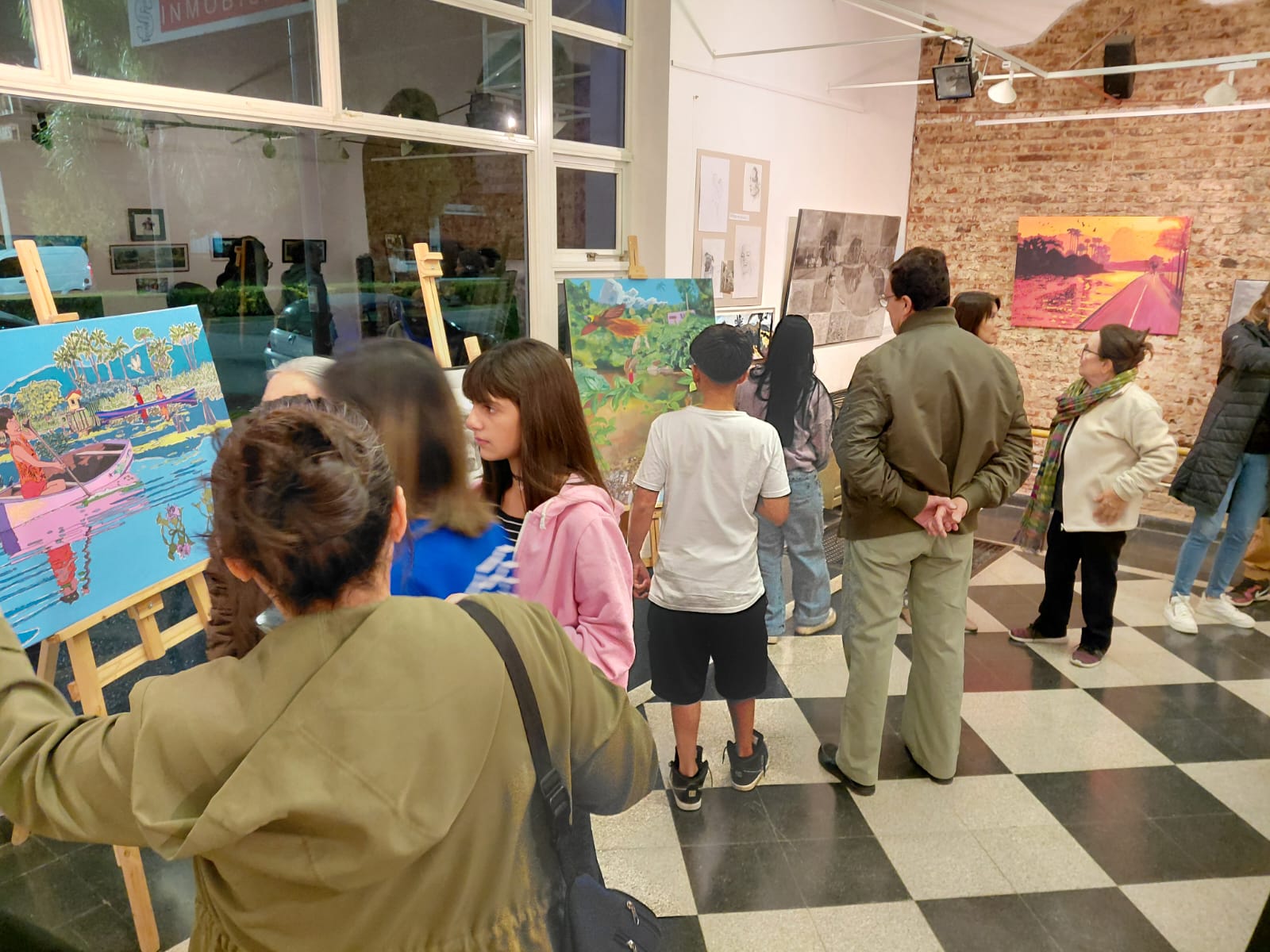 Visita de estudiantes de la Secundaria 9 al Museo Mulazzi