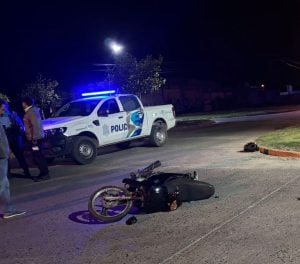 Motociclistas derivados al Pirovano tras accidente de tránsito