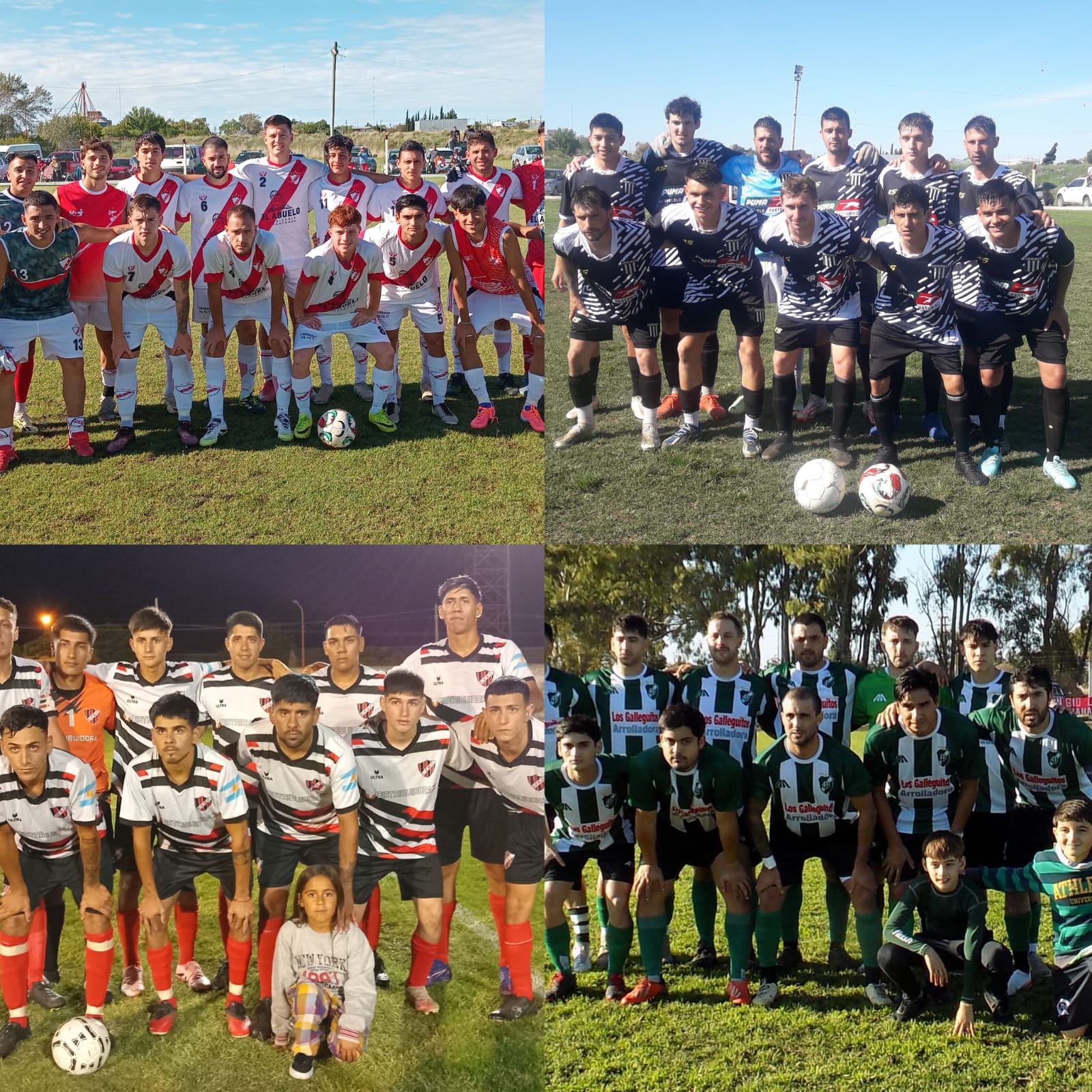 Fútbol: Agrario ganó y empató Cascallares con Garmense