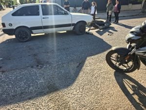 Choque en Bernardo Irigoyen y Lamadrid