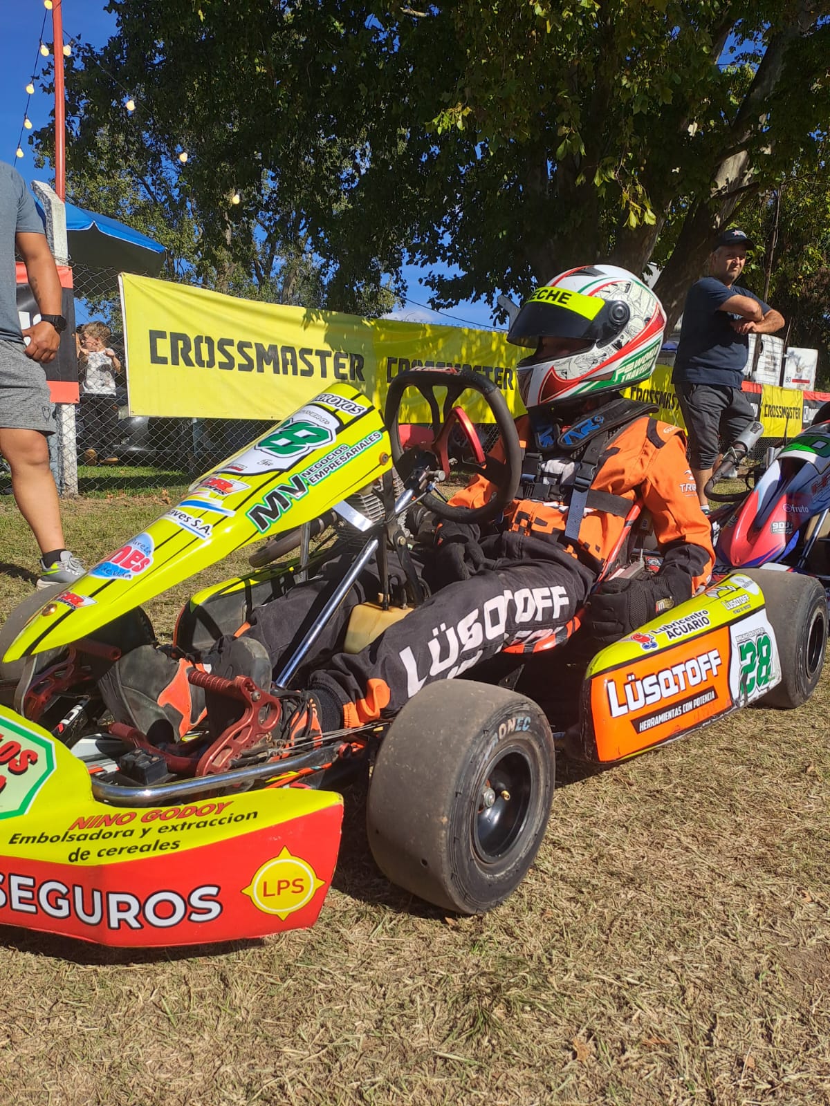 Bruno Oliver corrió en Chacabuco