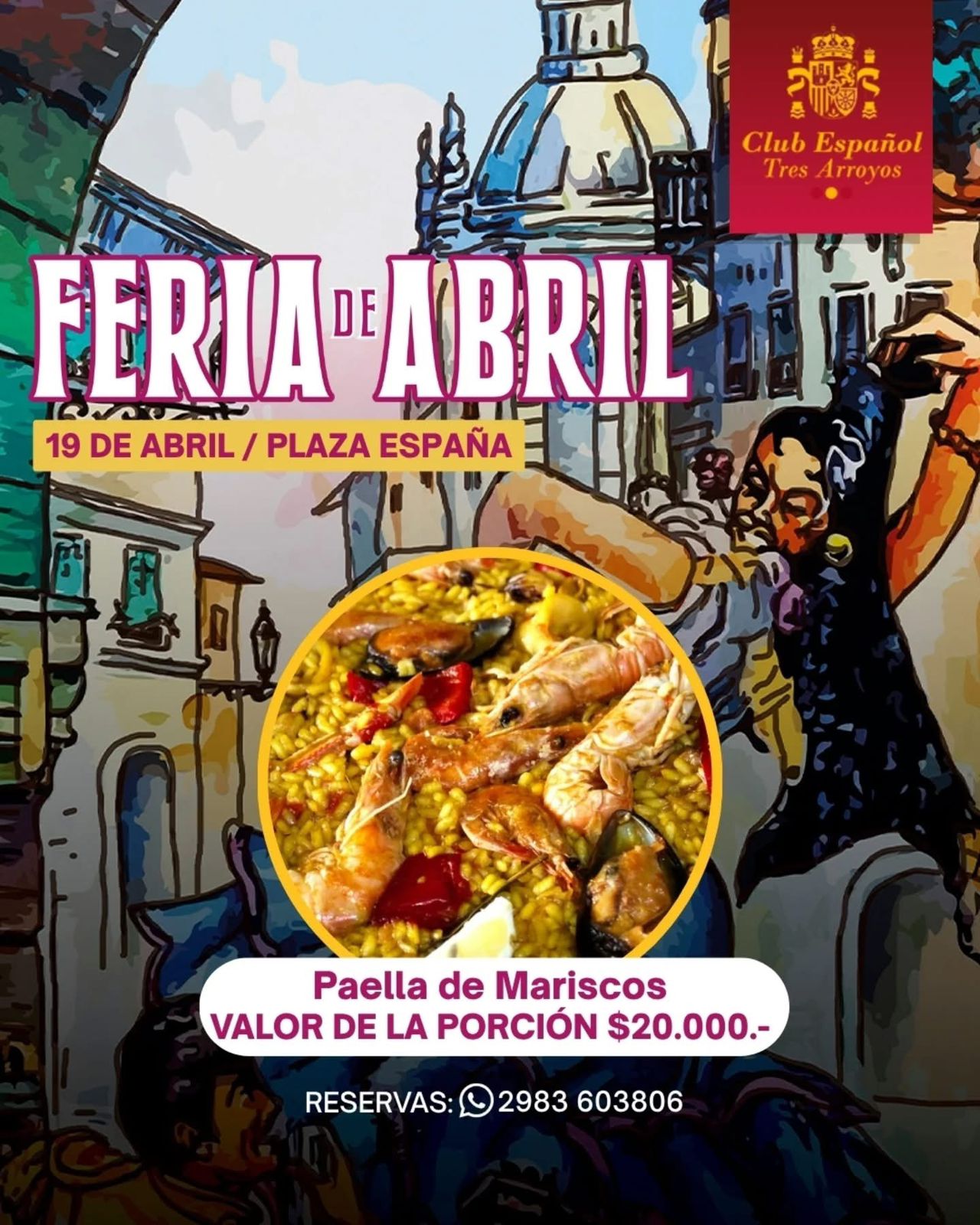 (Audio) Club Español Feria de Abril: todo listo para la 11º edición